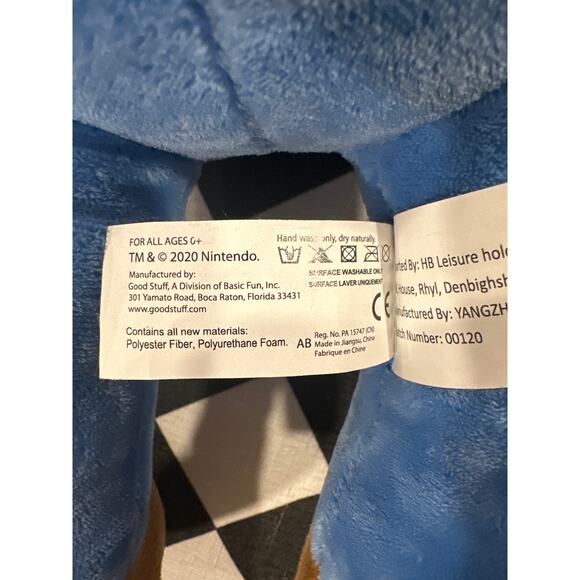 Super Mario Giant plush 24” 2020 Nintendo stuffed toy RARE - Picture 6 of 6